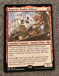 MTG Ragavan, Nimble Pilferer MH2 Regular #138 - Image 1