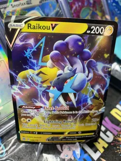 Raikou V (Full Art) - 048/172 - Ultra Rare - Brilliant Stars - Pokemon *NM* - Image 1