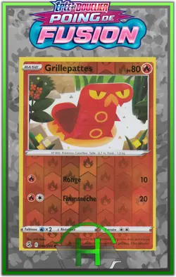 Grillepattes Reverse - EB08:Poing de Fusion - 046/264 - Carte Pokemon FR Neuve - Image 1