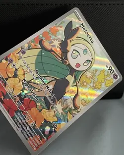 Meloetta MEP 026 Full Art Black Star Promo Mega Evolution Pokemon TCG NM - Image 2