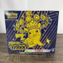 Pokemon TCG Surging Sparks Elite Trainer Box ETB New/Sealed ✅ Scarlet and Violet - Image 1