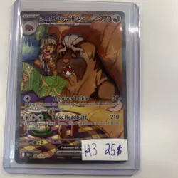 Pokemon TCG Arven's Mabosstiff EX #235/182 Sv10: Destined Rivals - Image 1