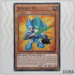 Deskbot 001 - DUEA-EN045 - Common 1st Edition Yugioh - Image 1