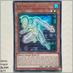 Ice Doll - BLMM-EN031 - Ultra Rare 1st Edition Yugioh - Image 1