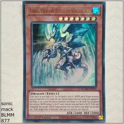 Tidal, Dragon Ruler of Waterfalls - BLMM-EN118 - Ultra Rare 1st Edition Yugioh - Image 1