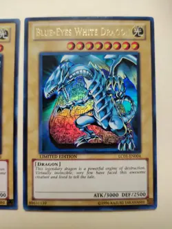 2x Blue-Eyes White Dragon LC01-EN004 Limited Edition LP - Image 4