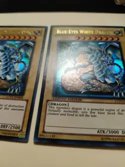 2x Blue-Eyes White Dragon LC01-EN004 Limited Edition LP - Image 5