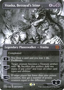 Vraska, Betrayal's Sting - Phyrexia: All Will Be One - Regular - Mtg - Image 1