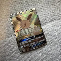Pokemon TCG Eevee GX SM233 Full Art Promo Black Star Ultra Rare Holo NM - Image 3