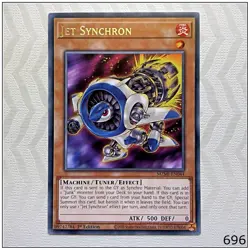 Jet Synchron - MZMI-EN044 - Rare 1st Edition Yugioh - Image 1