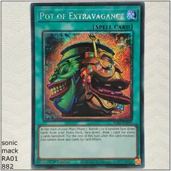 Pot of Extravagance - RA01-EN059 - 1st Edition Yugioh - Image 1
