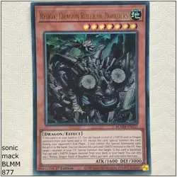 Redox, Dragon Ruler of Boulders - BLMM-EN117 - Ultra Rare 1st Edition Yugioh - Image 1