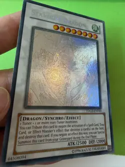 Stardust Dragon TDGS-EN040 Ghost Rare Unlimited Edition LP Yu-Gi-Oh! YUGIOH - Image 5