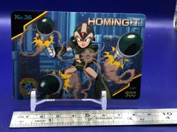 Homing T Mega Man Megaman X No.36 Card Bandai 1995 Japanese - Image 2