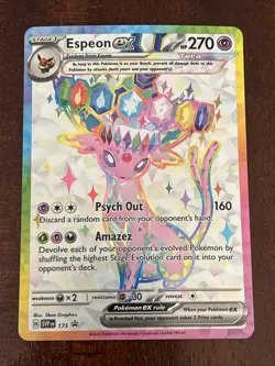 Espeon ex SVP175 Sv: Scarlet & Violet Promo Cards Holo - Image 1