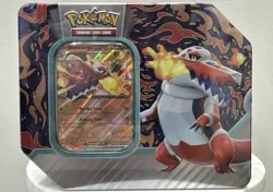 Paldea Partners Tin Skeledirge ex Scarlet & Violet Pokemon TCG **SEALED/NEW** - Image 1