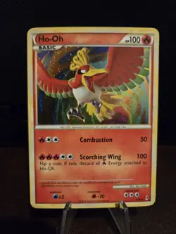Pokemon TCG Ho-Oh 9/95 Holo Rare Call of Legends 2011🌟🌟🌟 - Image 1