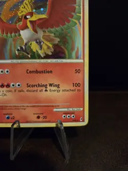 Pokemon TCG Ho-Oh 9/95 Holo Rare Call of Legends 2011🌟🌟🌟 - Image 4