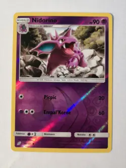 Carte Pokemon - Nidorino reverse 58/181 - SL09 : Duo de choc - Image 1