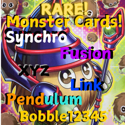 Yu Gi Oh Rare Synchro Fusion XYZ Link Ritual Normal Monster Cards - Image 1
