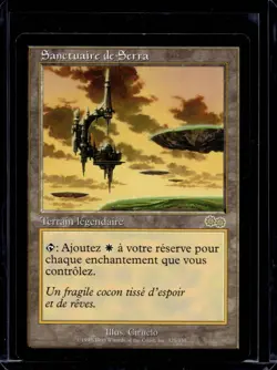 1998 Urza's Saga Serra's Sanctum #325 FOREIGN - Image 1