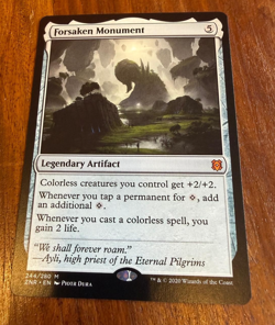 [MTG] Forsaken Monument: Zendikar Rising [NM] - Image 1