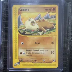 Cubone - 103/165 - Common - Expedition - Pokemon Card - LP - Image 1