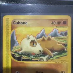 Cubone - 103/165 - Common - Expedition - Pokemon Card - LP - Image 2
