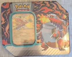 Paldea Partners Tin Skeledirge ex Scarlet & Violet Pokemon TCG **SEALED/NEW** - Image 1