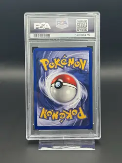 Pokemon TCG PSA 9 MINT Base set Shadowless Bulbasaur Card 1999 #44 - Image 2