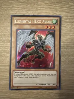 Elemental Hero Avian LCGX-EN002 Secret Rare Edition NM - Image 1