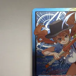 Nami OP11-041 Leader Foil 5000 Power Straw Hat Crew One Piece CCG Bandai - Image 4