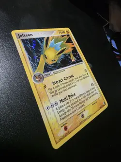 Pokemon TCG Jolteon Unseen Forces Holo Card 8/115 Rare - Image 2