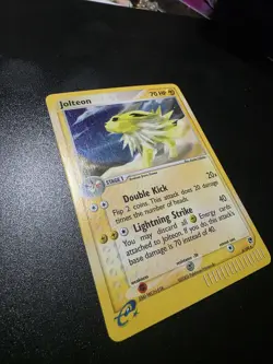 Pokemon TCG - Jolteon - EX Sandstorm Holo Rare Card 6/100 - NM Condition - Image 1