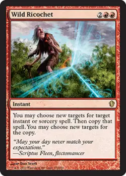 Wild Ricochet NM, English MTG Commander 2013 - Image 1