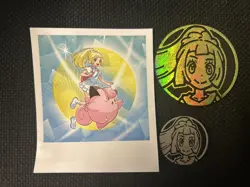Pokemon Lillie’s Clefairy Tournament Collection Sleeves, Deck Box & Coins - Image 2