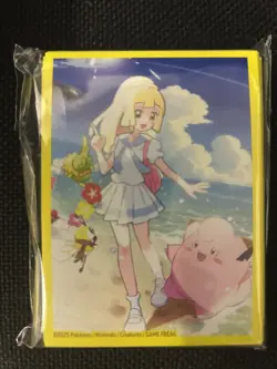 Pokemon Lillie’s Clefairy Tournament Collection Sleeves, Deck Box & Coins - Image 3