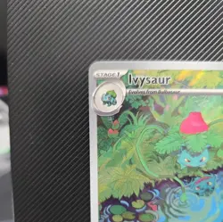 Pokemon Ivysaur 167/165 Scarlet & Violet 151 Illustration Rare Full Art Holo - Image 2