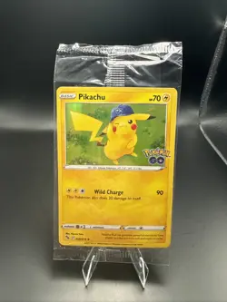 Pokemon Sealed Pikachu 028/078 Pokemon Go Holofoil Promo - Image 2