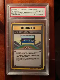 Pokemon - Lucky Stadium Hiroshima - 2000 Japanese Promo - PSA 9 - Image 1