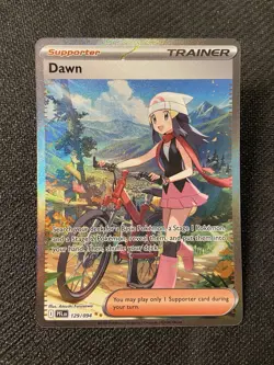 Pokemon Dawn 129/094 Trainer Full Art Holo Special Rare Me02: Phantasmal Flames - Image 1