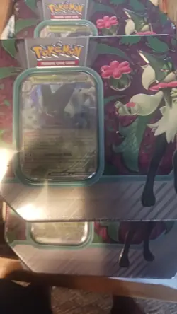 Meowscarada ex Paldea Partners Tin - Pokemon TCG - Sealed! - Image 1
