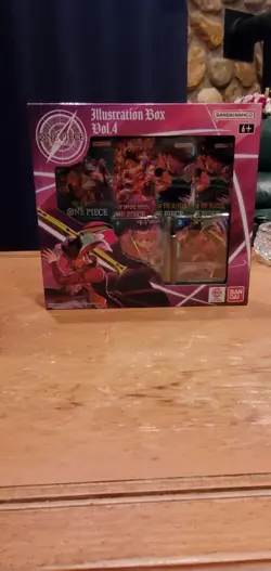 One Piece TCG Illustration Box Vol 4 Brand New Sealed. - Image 1