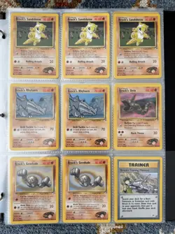Vintage Pokemon Gym Challenge & Gym Heroes Lot (86 Cards) – Erika, Brock, Misty - Image 5