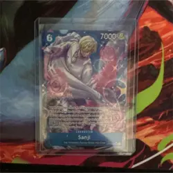 One Piece Sanji Character Card 7000 Power Cost 6 OP06-066 Single Card - Image 1