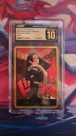 Boa Gold DON Eb03 One Piece Card Cgc Prestine 10 jpn - Image 1