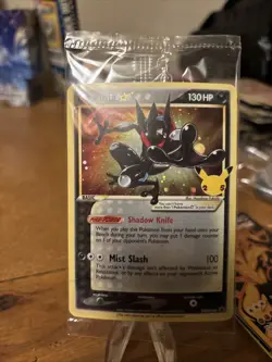 Pokemon Greninja Gold Star Promo Holo SWSH144 Celebrations Sealed F - Image 1