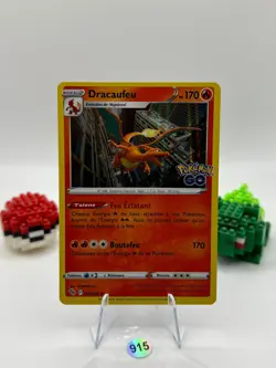 ⚡ Dracaufeu Holo 010/078 Pokemon GO EB10.5 FR (port groupe) - Image 1