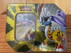 Pokemon Paradox Destinies Tin, RAGING BOLT EX, (5) Booster Packs - New Sealed - Image 1