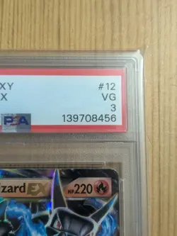 2016 Pokemon XY Generations #12 M Charizard EX PSA 3 VG - Image 2